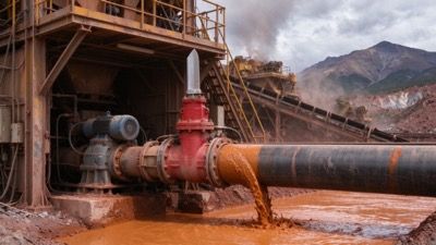 Tailings Slurry Knife Gate Valves for a Chilean Copper Concentrator