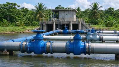 Butterfly Valve Batch Supply for an Indonesian Water Treatment Plant