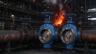 Blast Furnace Gas Butterfly Valve Replacement at a Southeast Asian Steel Plant
